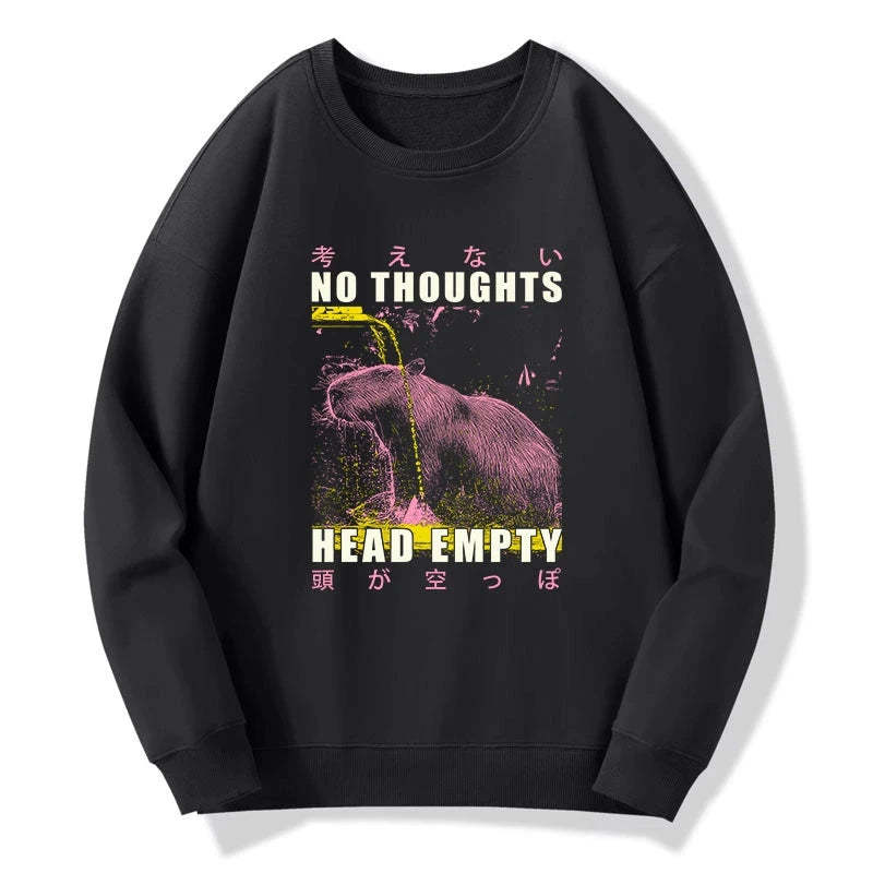 Tokyo-Tiger No Thoughts Head Empty Sweatshirt Sale