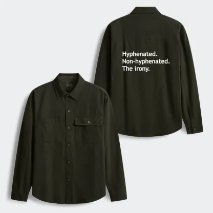 Tokyo-Tiger Hyphenated Funny Men's Corduroy Work Jacket