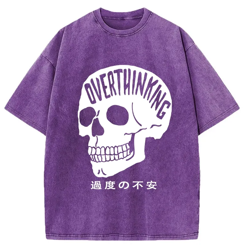 Tokyo-Tiger Excessive Anxiety Washed T-Shirt