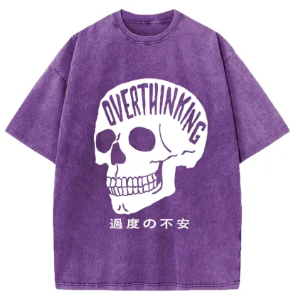 Tokyo-Tiger Excessive Anxiety Washed T-Shirt