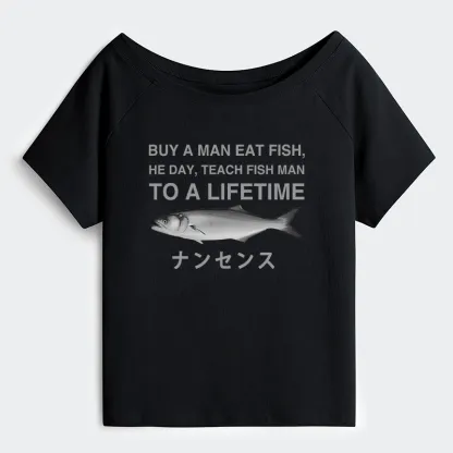 Tokyo-Tiger Funny To A Lifetime Off Shoulder T-Shirt