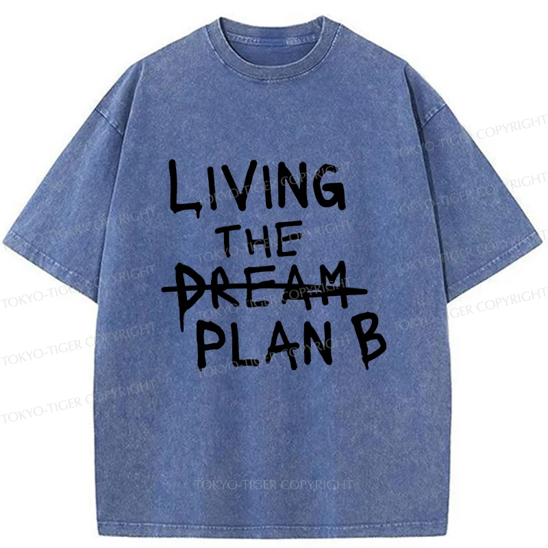 Tokyo-Tiger Implement Plan B Washed T-Shirt