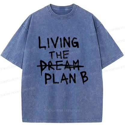 Tokyo-Tiger Implement Plan B Washed T-Shirt