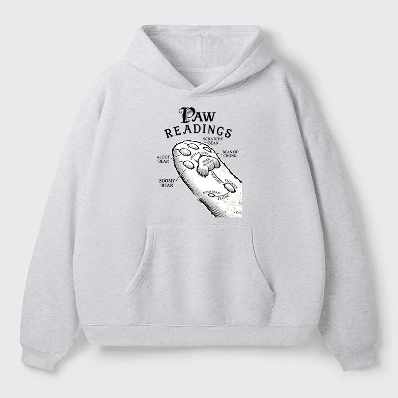 Tokyo-Tiger Funny Cat Paws Aldult Fleece Hoodie