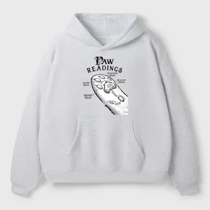 Tokyo-Tiger Funny Cat Paws Aldult Fleece Hoodie