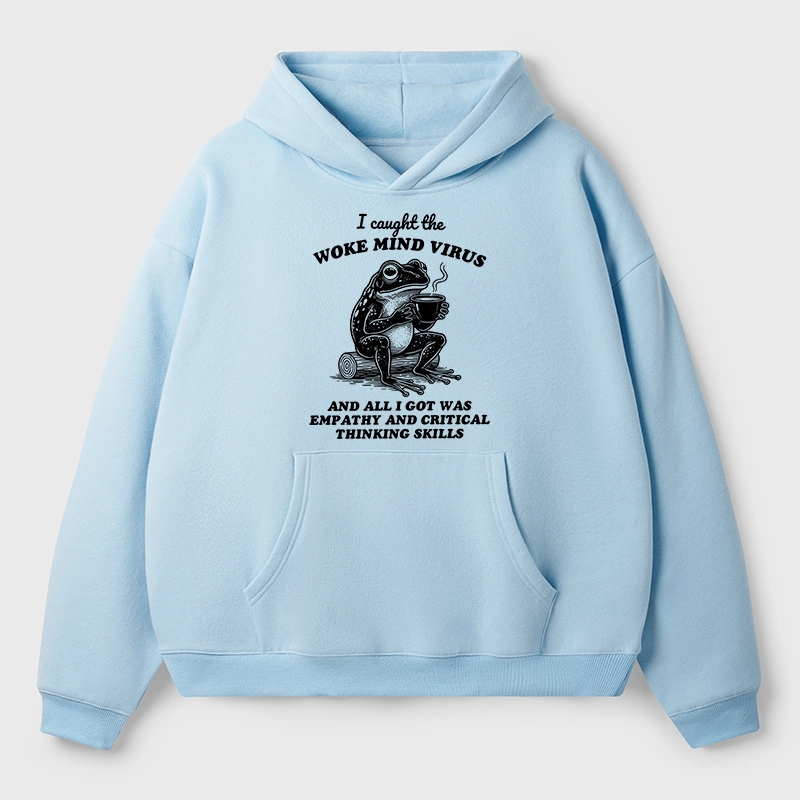 Tokyo-Tiger Awakened Thinking Virus Frog Aldult Fleece Hoodie