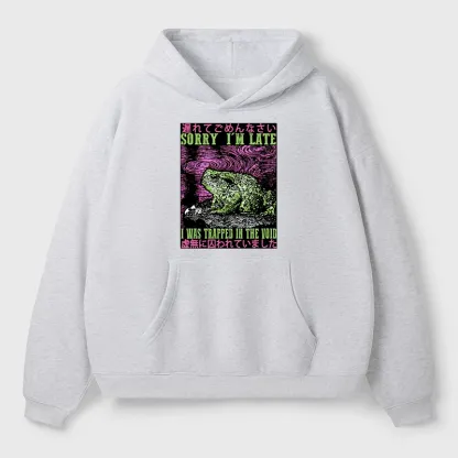 Tokyo-Tiger Frogs Trapped In The Void Aldult Fleece Hoodie