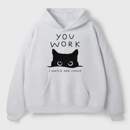 Tokyo-Tiger A Cat That Spies Aldult Fleece Hoodie