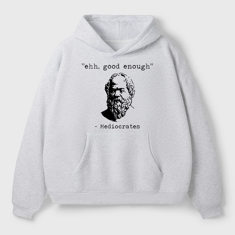 Tokyo-Tiger Mediocrates Meme Aldult Fleece Hoodie