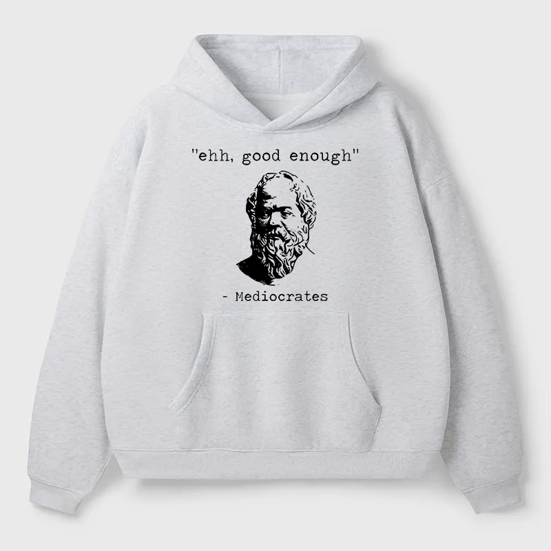 Tokyo-Tiger Mediocrates Meme Aldult Fleece Hoodie