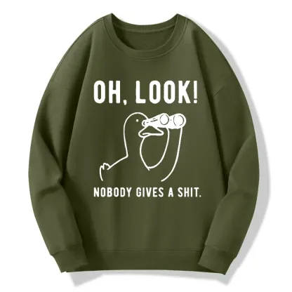 Tokyo-Tiger No One Cares About The Duck Classic Sweatshirt