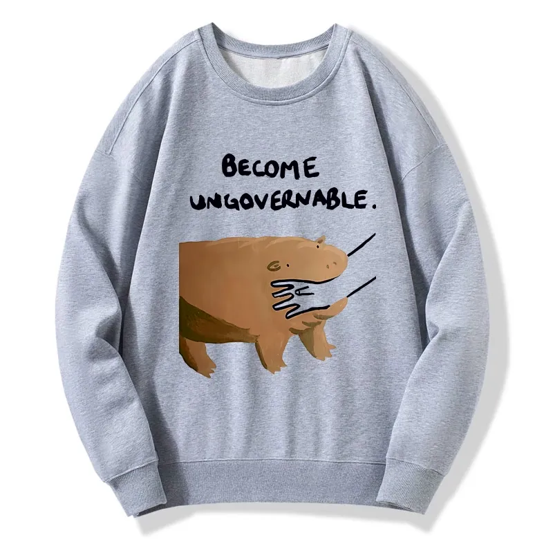 Tokyo-Tiger Moo Deng Bites Someone's Arm Classic Sweatshirt