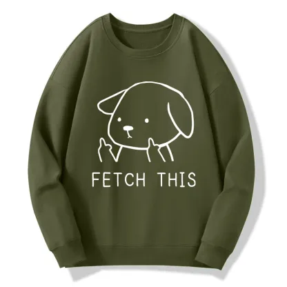 Tokyo-Tiger Fetch This Dog Classic Sweatshirt