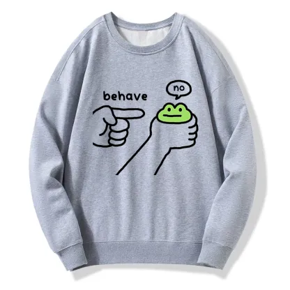 Tokyo-Tiger Dishonest Frog Classic Sweatshirt