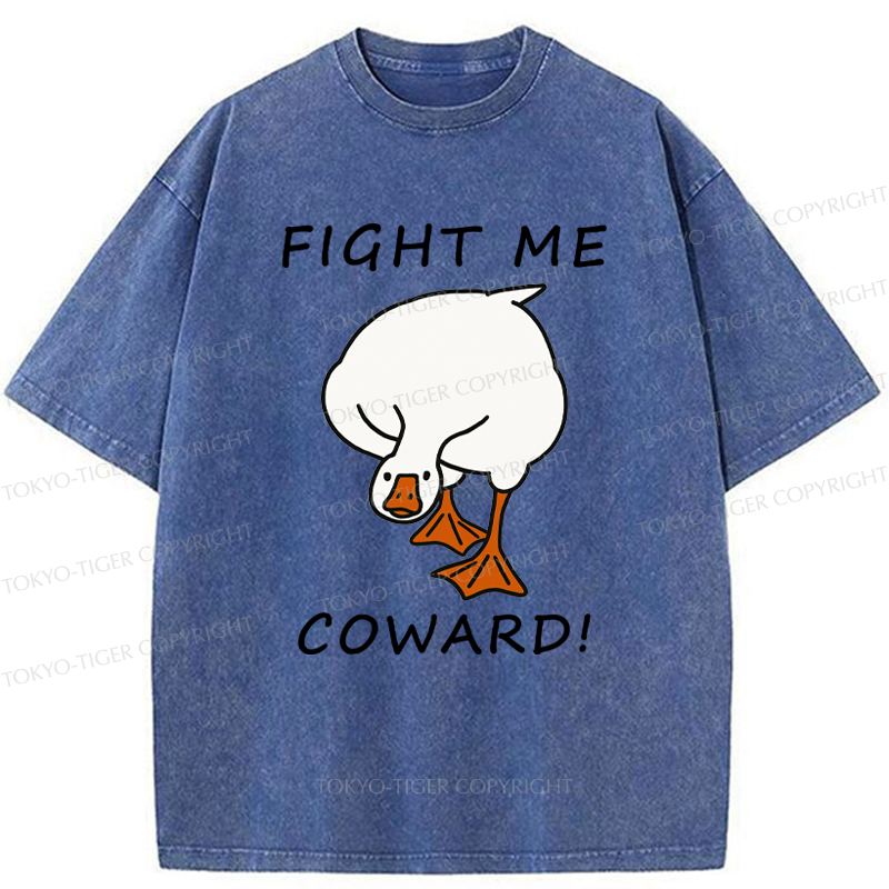 Tokyo-Tiger Philosophy Of A Fighter Goose Washed T-Shirt