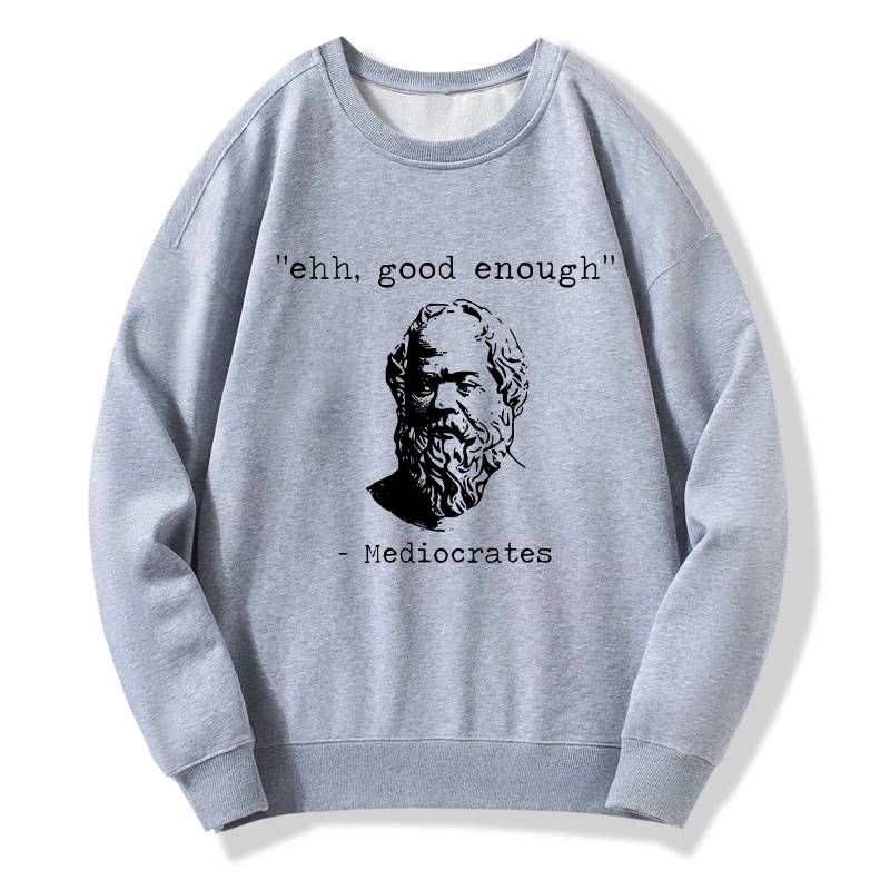 Tokyo-Tiger Mediocrates Meme Classic Sweatshirt