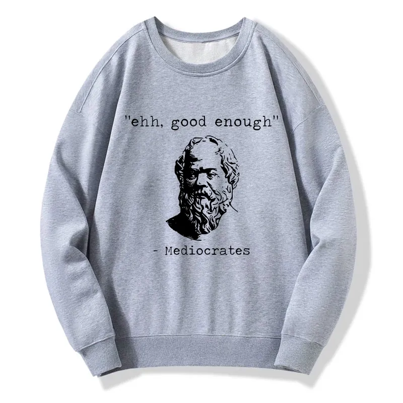 Tokyo-Tiger Mediocrates Meme Classic Sweatshirt