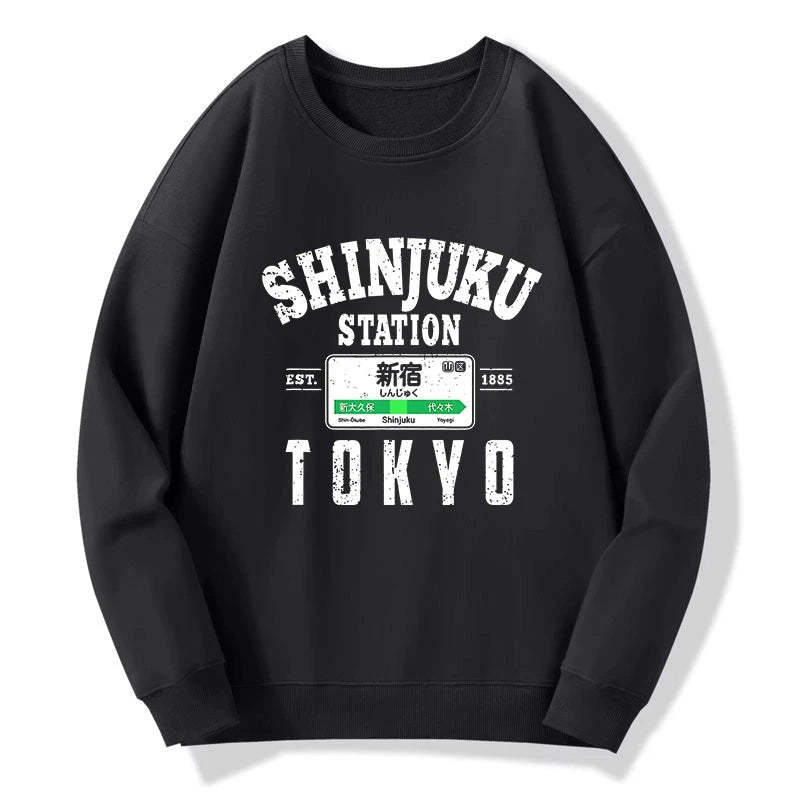 Tokyo-Tiger Shinjuku Station Yamanote Line Sweatshirt