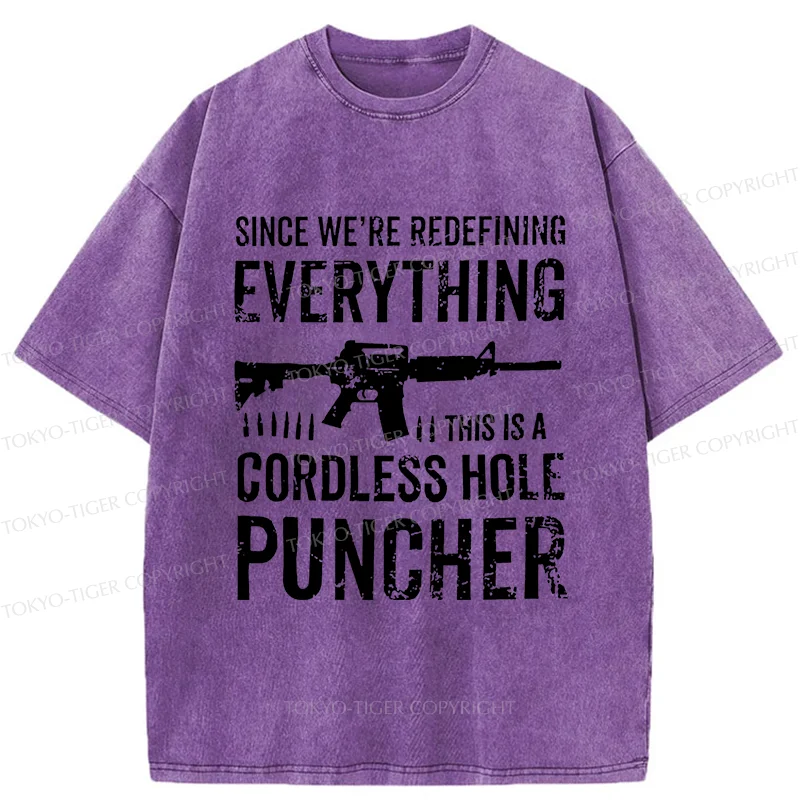 Tokyo-Tiger Redefine Item Funny Washed T-Shirt