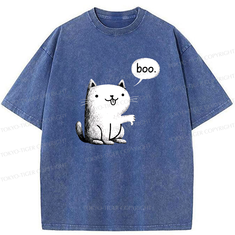 Tokyo-Tiger The Judgment Cat Washed T-Shirt