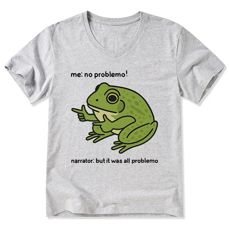 Tokyo-Tiger Stupid Frog Meme V-Neck Classic T-Shirt