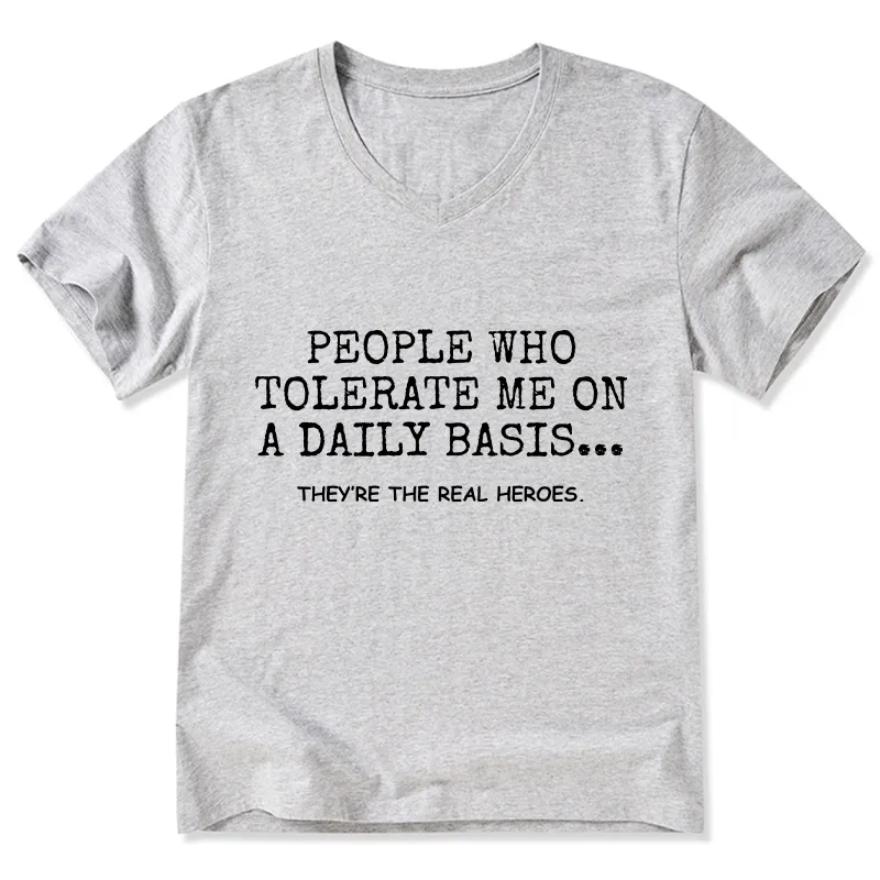 Tokyo-Tiger Anyone Who Puts Up With Me Is A Hero Classic T-Shirt