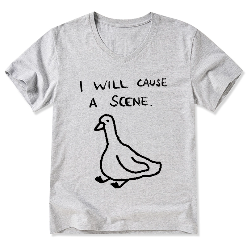 Tokyo-Tiger Stupid Goose Funny Japan Retro V-Neck Classic T-Shirt