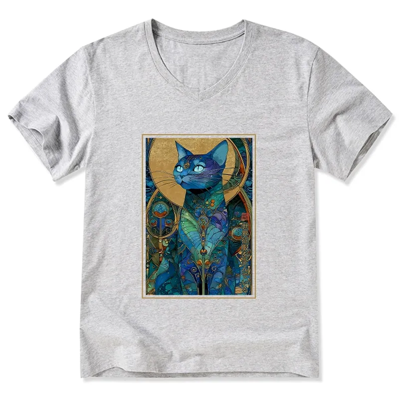 Tokyo-Tiger The Cat’s Plan To Rule Them All V-Neck Classic T-Shirt