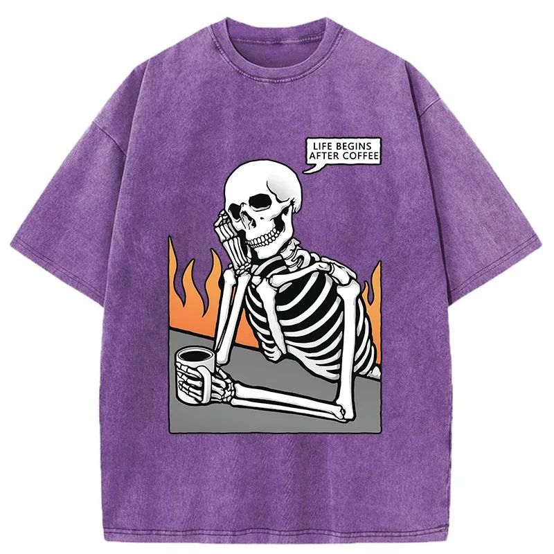 Tokyo-Tiger Coffee Is The Preferred Choice Washed T-Shirt