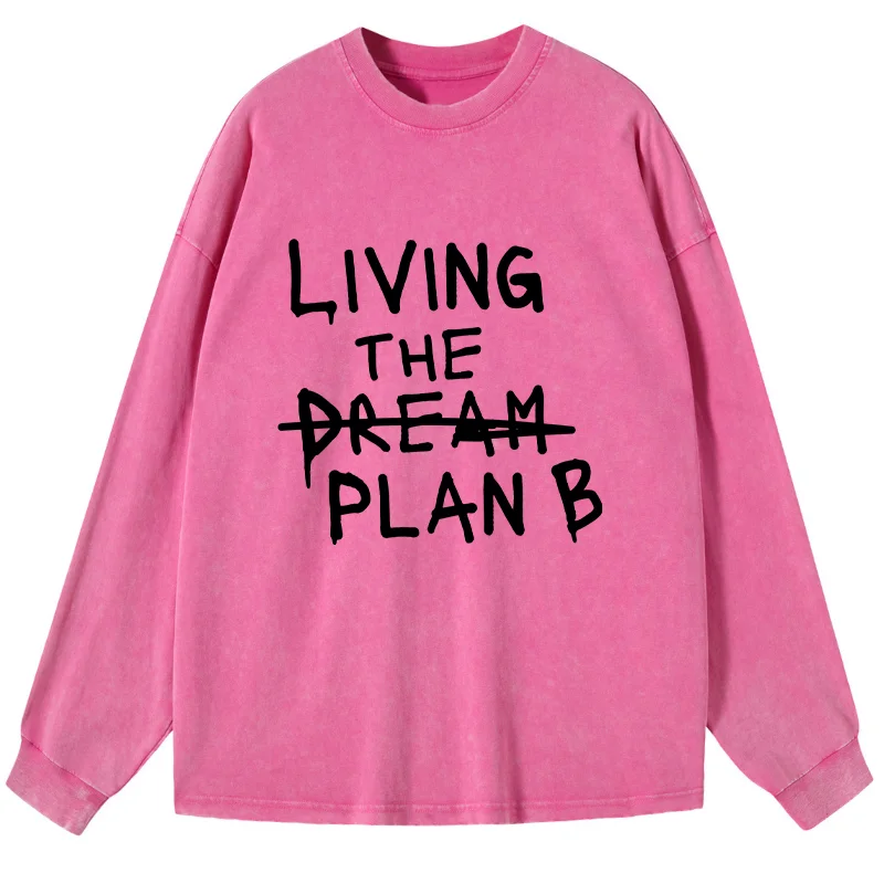 Tokyo-Tiger Implement Plan B Washed Long Sleeve T-Shirt