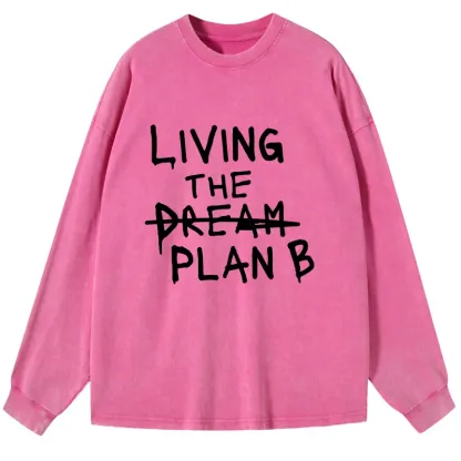 Tokyo-Tiger Implement Plan B Washed Long Sleeve T-Shirt