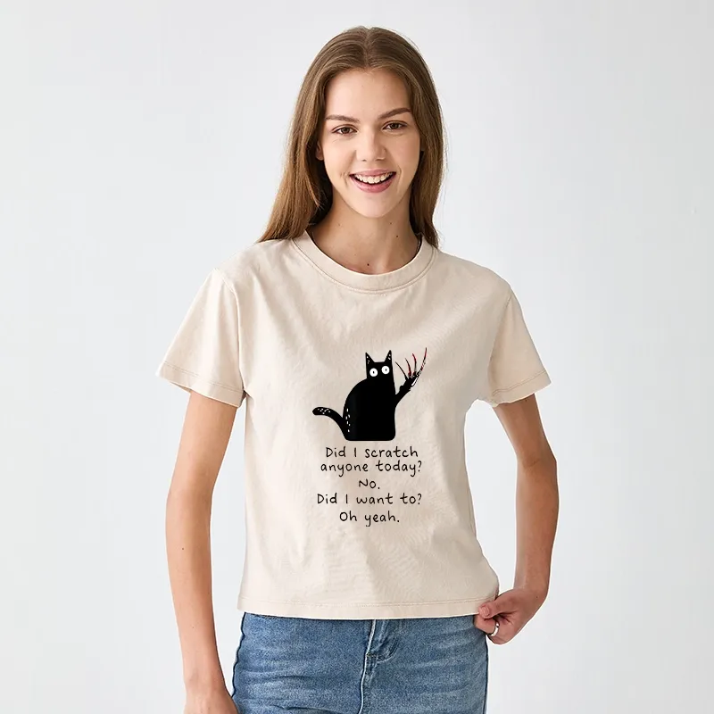 Tokyo-Tiger Cats With Sharp Claws Women's Washed T-shirt