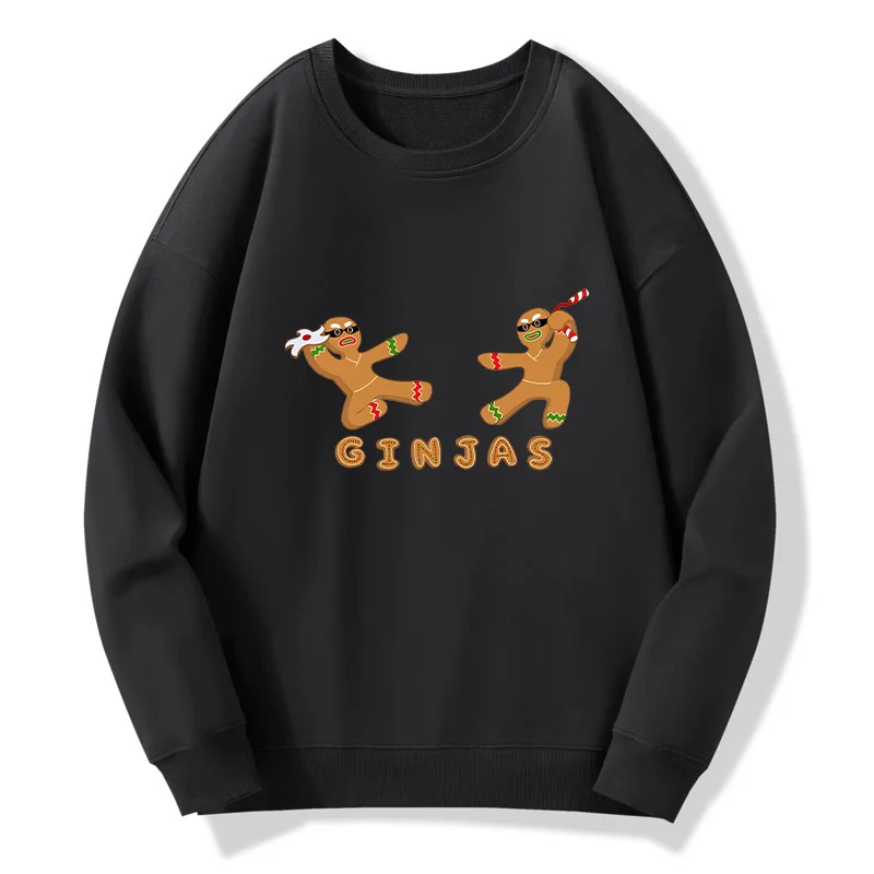 Tokyo-Tiger Gingerbread Ninja Classic Sweatshirt
