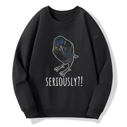 Tokyo-Tiger Raven's Question Classic Sweatshirt