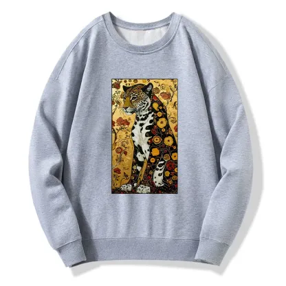 Tokyo-Tiger Magnificent Leopard Classic Sweatshirt
