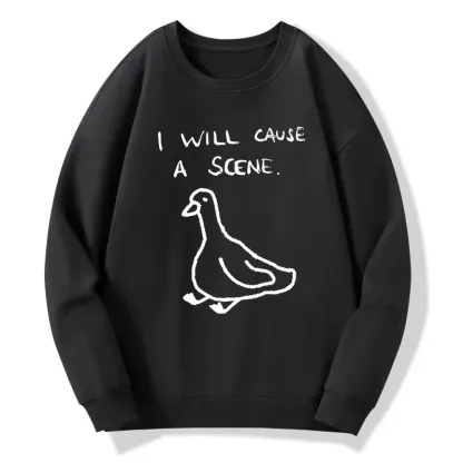 Tokyo-Tiger Stupid Goose Funny Japan Retro Classic Sweatshirt