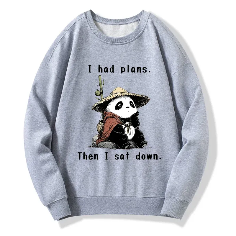 Tokyo-Tiger The Maybe Later Panda Classic Sweatshirt