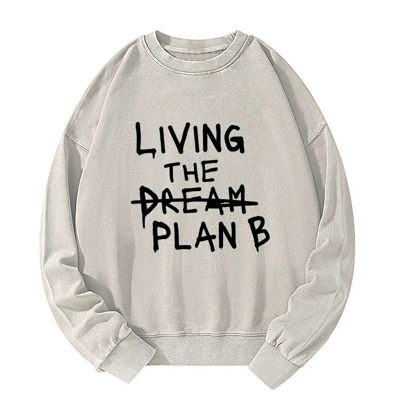 Tokyo-Tiger Implement Plan B Washed Sweatshirt