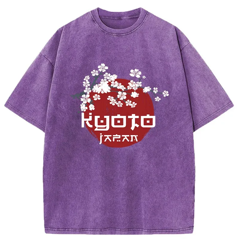 Tokyo-Tiger Tokyo Sakura Washed T-Shirt