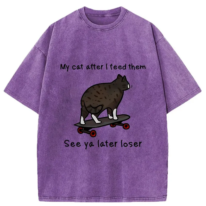 Tokyo-Tiger Cat That Walked Away After Eating Washed T-Shirt