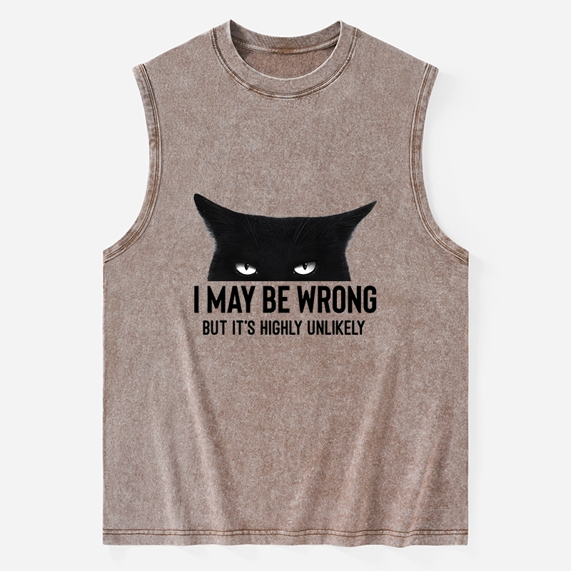 Tokyo-Tiger Cat Can Do No Wrong Washed Tank