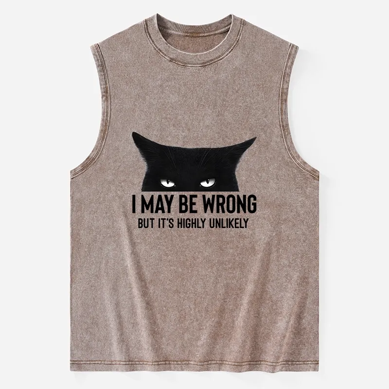 Tokyo-Tiger Cat Can Do No Wrong Washed Tank