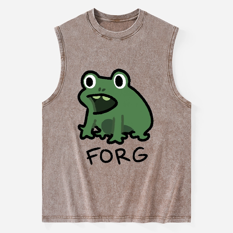 Tokyo-Tiger Funny Forg Japan Washed Tank