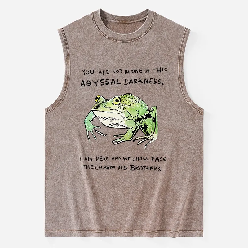 Tokyo-Tiger Support Your Frog Friends Washed Tank