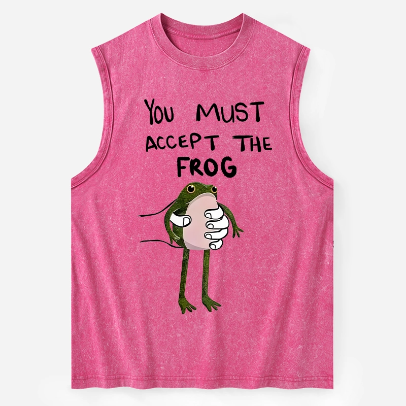 Tokyo-Tiger Accept This Frog Washed Tank