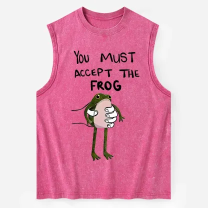 Tokyo-Tiger Accept This Frog Washed Tank