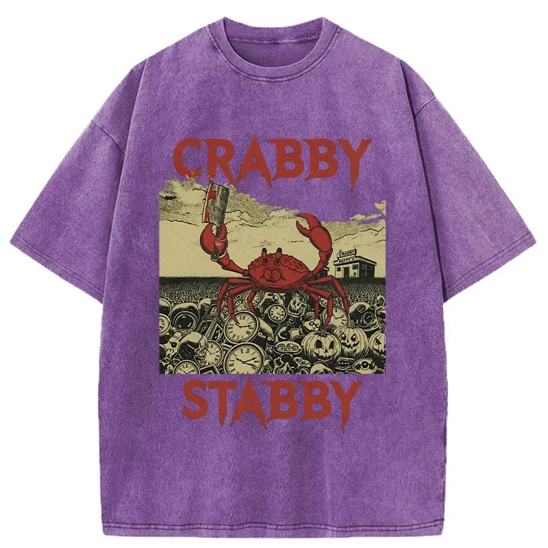 Tokyo-Tiger Angry Crab Washed T-Shirt