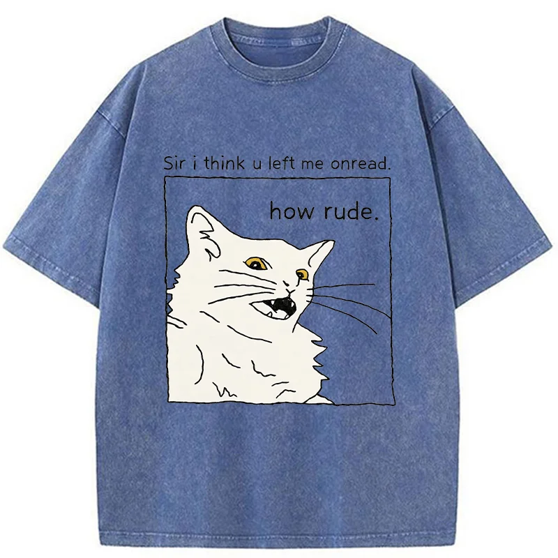 Tokyo-Tiger Cat That Condemn Humans Washed T-Shirt