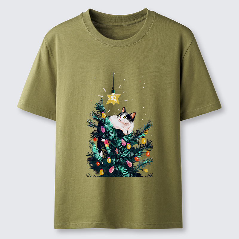 Tokyo-Tiger Cute Christmas Cat Japan Classic T-Shirt