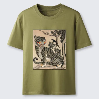 Tokyo-Tiger Tiger And Magpie Classic T-Shirt